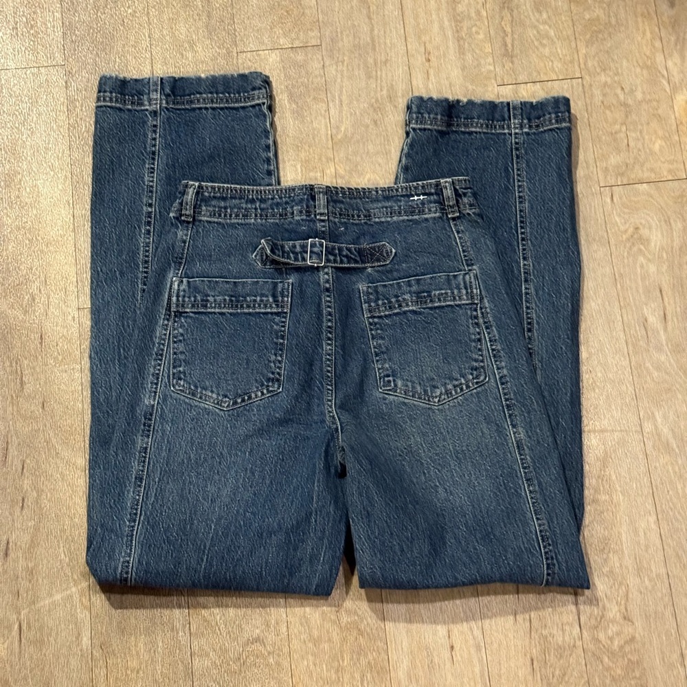 Habitual Mica Jeans Buckle Back Front Slit Pockets Size 2/26